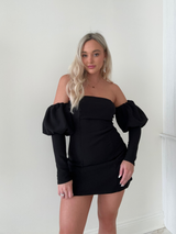 V.I.P. Status Puff Sleeve Dress