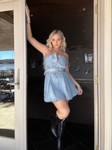 On The Radio Denim Dress