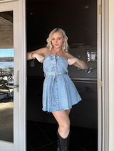 On The Radio Denim Dress