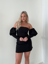 V.I.P. Status Puff Sleeve Dress
