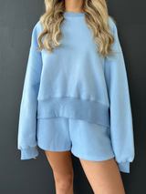 Sky Lounge Crewneck // BLUE