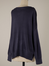 Shooting Stars Knit Sweater // NAVY