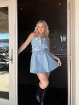 On The Radio Denim Dress