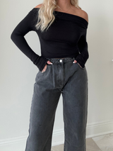 Midnight Magic Feather Jeans