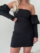 V.I.P. Status Puff Sleeve Dress