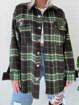 Alpine Oversized Plaid Shacket