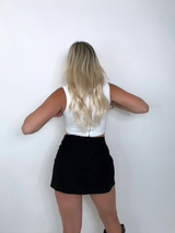 Halftime Skort // BLACK
