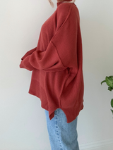 Good Times Sweater // RUST