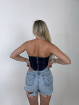 Next In Line Denim Top