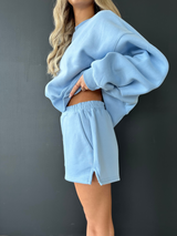 Sky Lounge Crewneck // BLUE