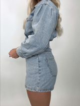 Out West Denim Romper