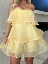 Sunkissed Tulle Romper