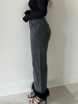 Midnight Magic Feather Jeans