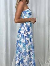 Santorini Sunset Maxi Dress