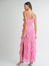 Countryside Picnic Maxi Dress // PINK