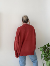 Good Times Sweater // RUST