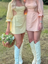 True Lovers Mini Dress // YELLOW