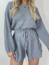 In The Clouds Knit Romper