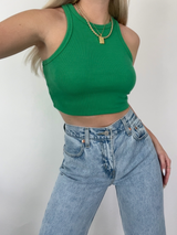 Not So Basic Tank // GREEN