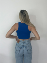 Not So Basic Tank // BLUE