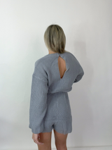 In The Clouds Knit Romper
