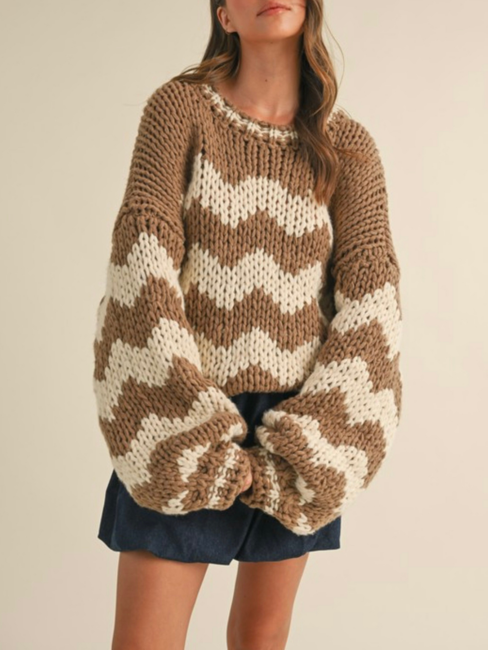 Toasty Chunky Knit Sweater – Love, Poppy