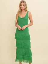 Tropical Bliss Knit Maxi Dress