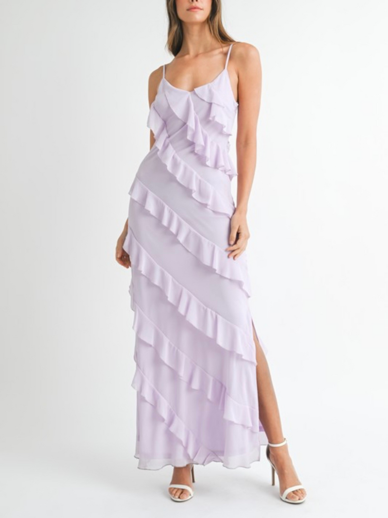 Countryside Picnic Maxi Dress // LAVENDER