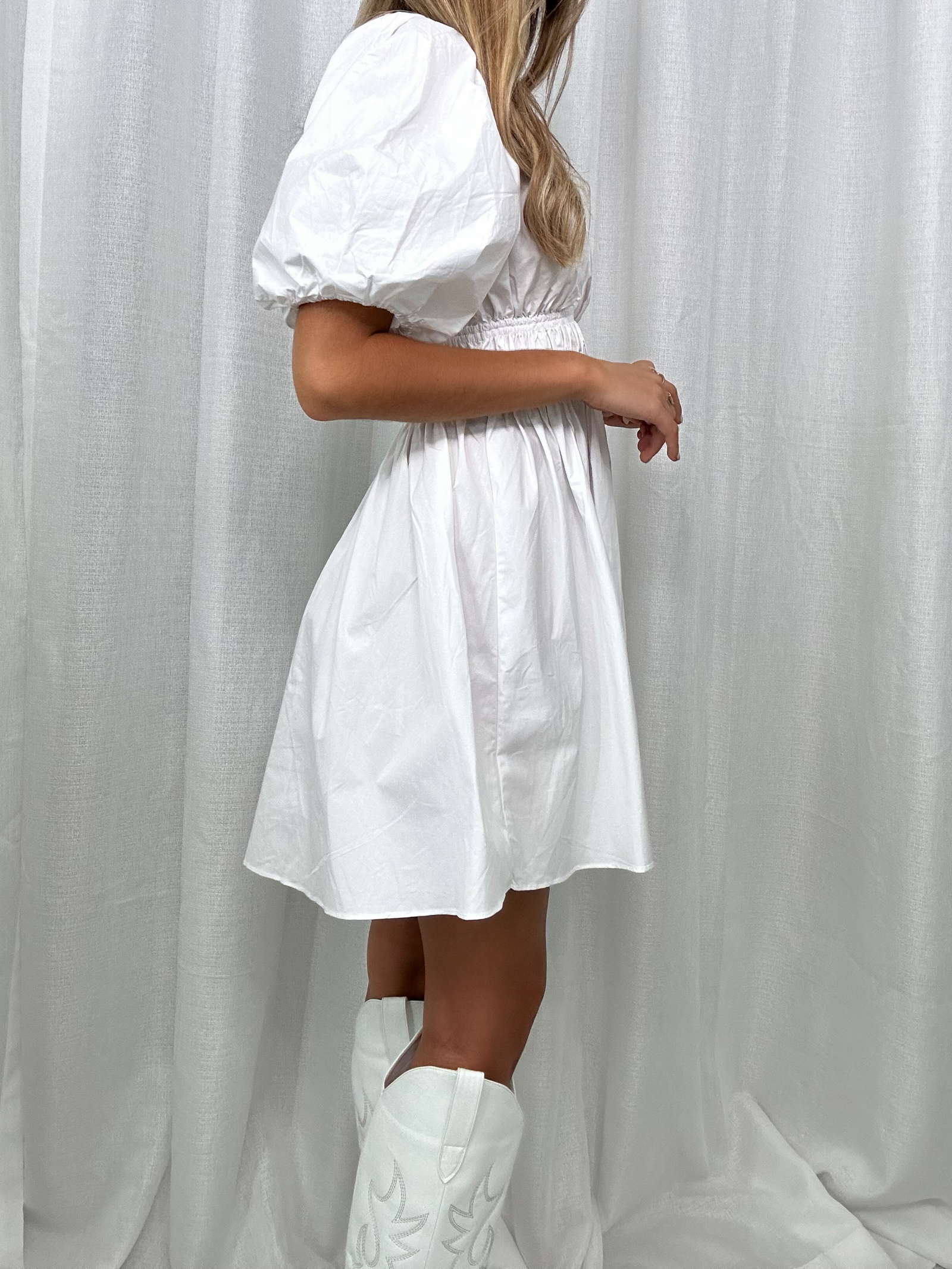 knee length dresses for ladies Charleston Mini Dress – Bella + Mauve main image 1