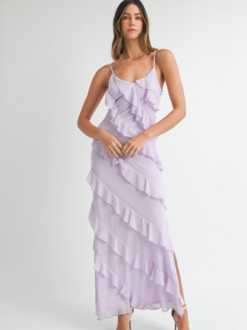 Countryside Picnic Maxi Dress // LAVENDER