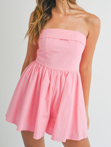 Summer Oasis Romper // PINK