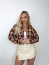 Fireside Cropped Flannel