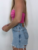 Sweet As Candy Crop Top // PINK