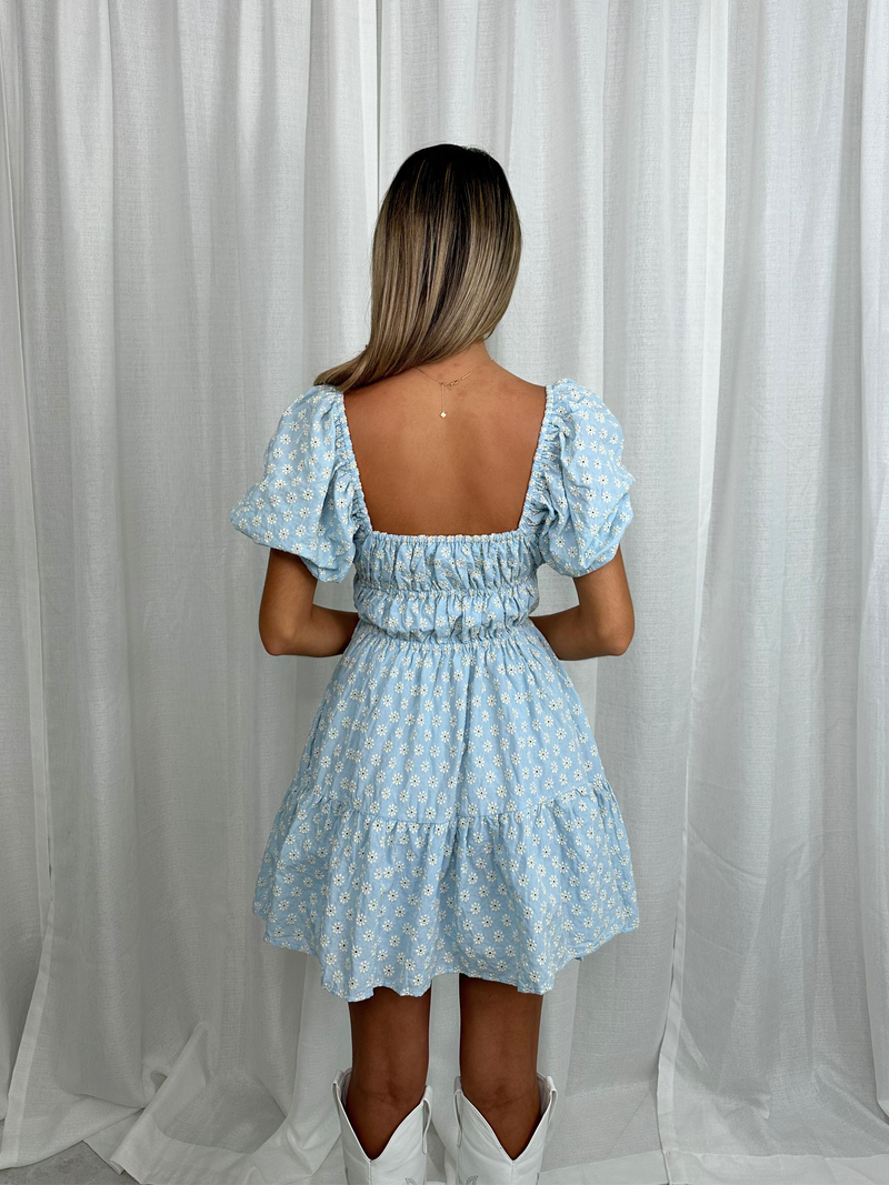 Summer Skies Mini Dress