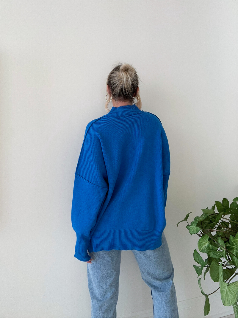 Good Times Sweater // BLUE