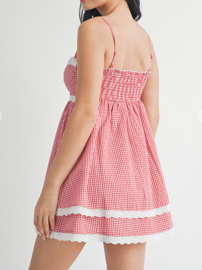In The Meadow Gingham Dress