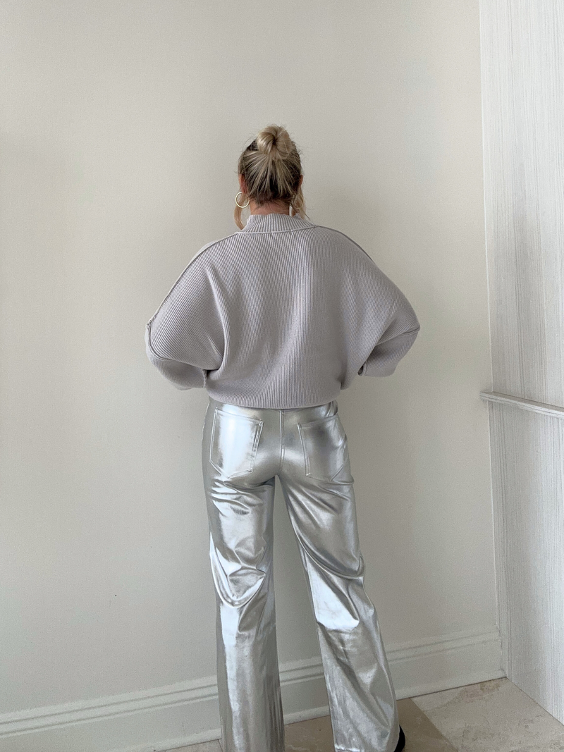 Frosted Night Metallic Pants