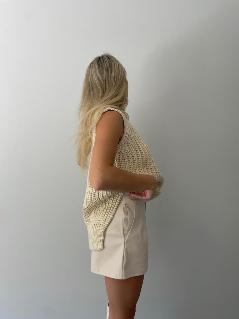 Vanilla Bean Knit Tank