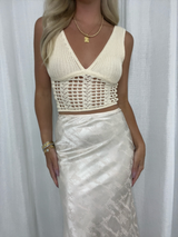 Do Not Disturb Crochet Top