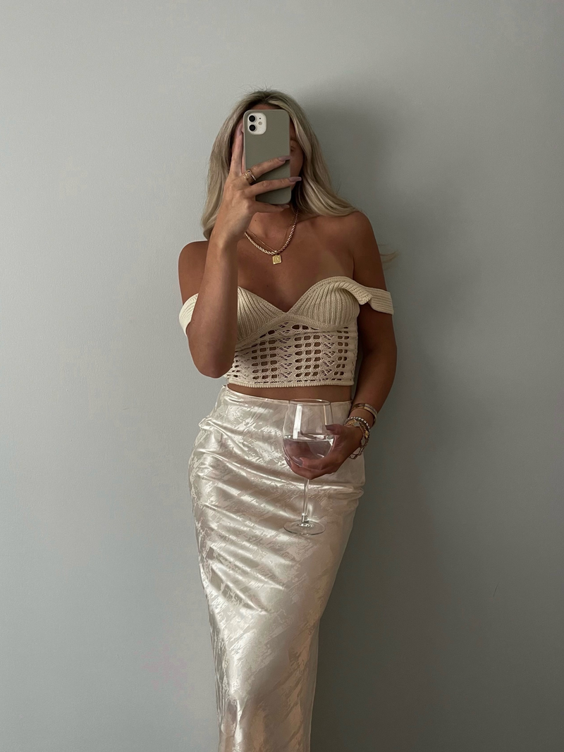 Do Not Disturb Crochet Top