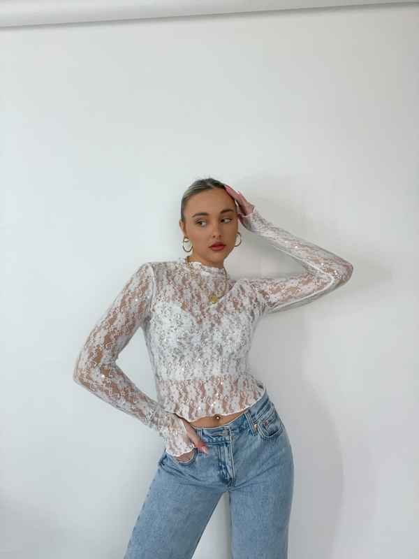 Last Fling Lace Top